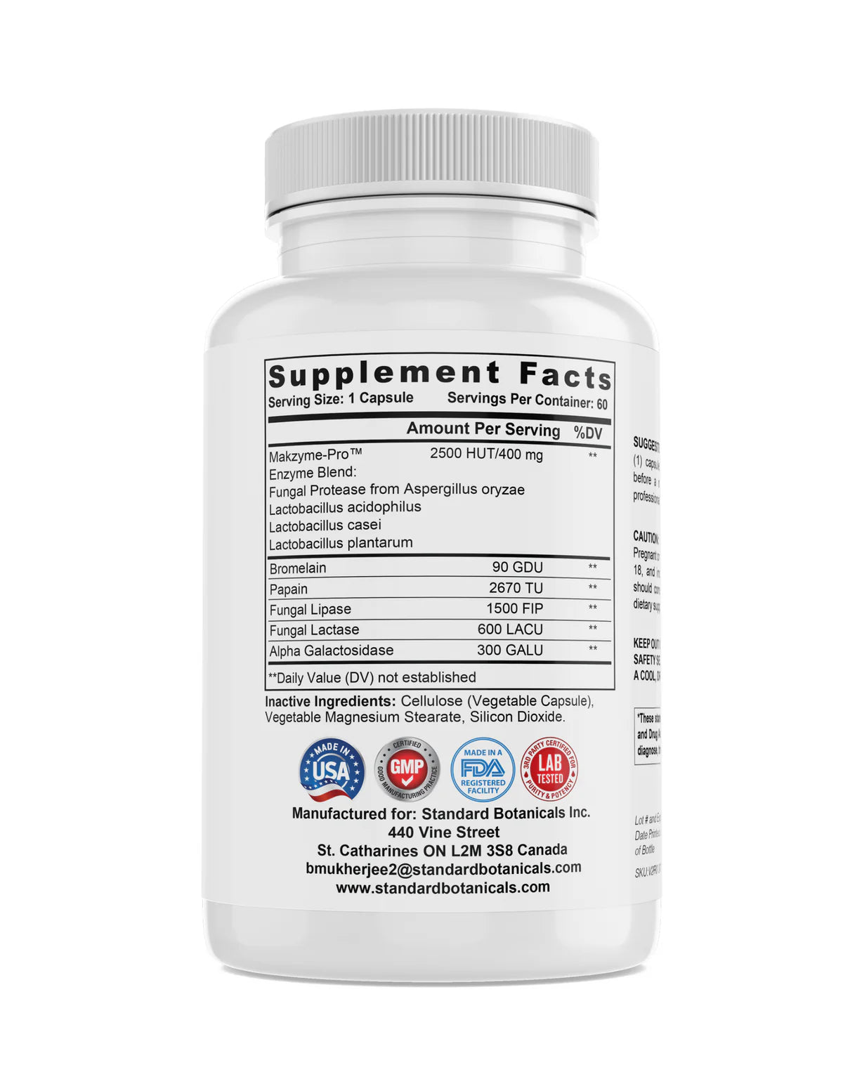 N&N Digestive Enzyme formulation, Makzyme-ProTM