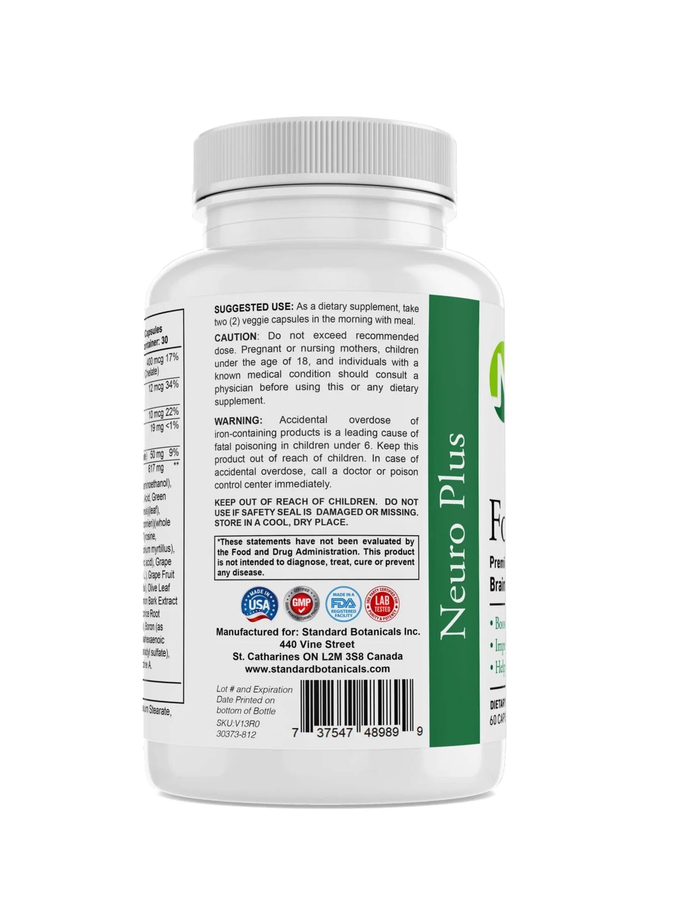 N&N Focal Point (Neuro Plus Brain and Focus) Capsules